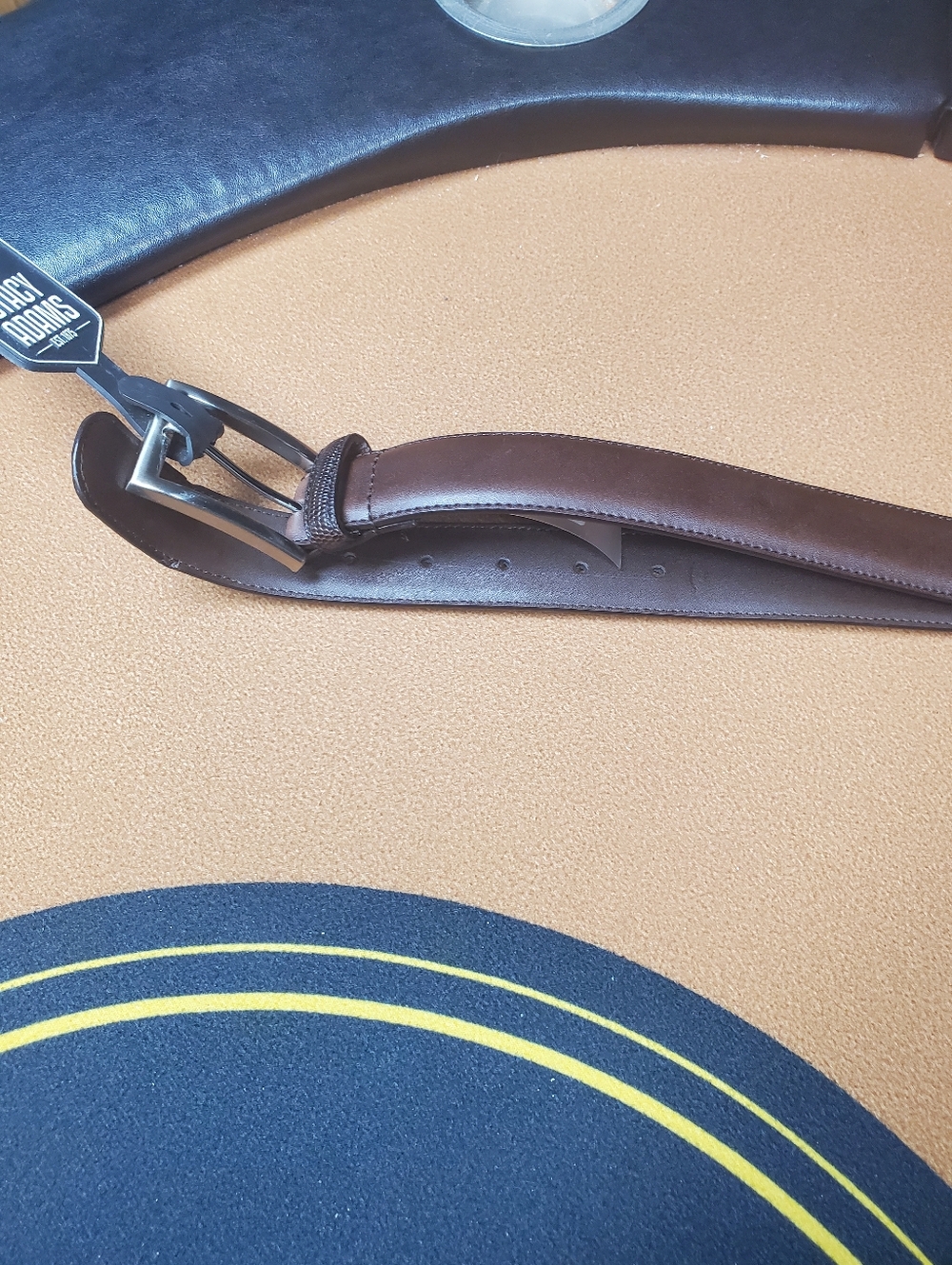 Leather Belt | Size: 38 | Color: Brown | 1-Sided | SKU: W-30 | RRR Belts - Picture 6 of 8